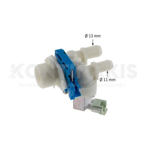 Βαλβίδα Διπλή 180° Πλυντηρίου Ρούχων AEG με Μετρητή Ροής Βαλβίδα Διπλή 180° Πλυντηρίου Ρούχων AEG με Μετρητή Ροής