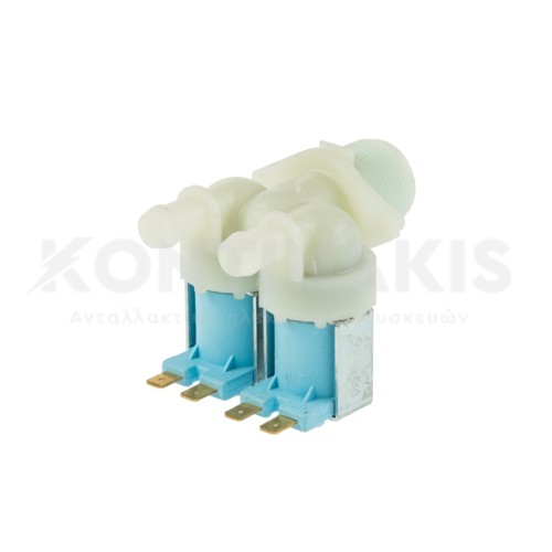 Βαλβίδα Διπλή 180° Πλυντηρίου Ρούχων Beko Βαλβίδα Διπλή 180° Πλυντηρίου Ρούχων Beko