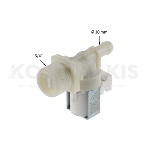 Βαλβίδα Μονή 180° Πλυντηρίου Ρούχων Συμβατή για Miele