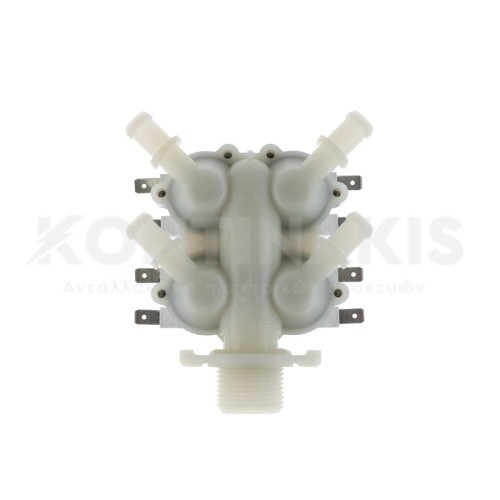 Βαλβίδα Τετραπλή 180° Πλυντηρίου Ρούχων