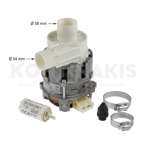 Αντλία Πλύσεως Πλυντηρίου Πιάτων Aeg/Electrolux/Zanussi Αντλία Πλύσεως Πλυντηρίου Πιάτων Aeg/Electrolux/Zanussi