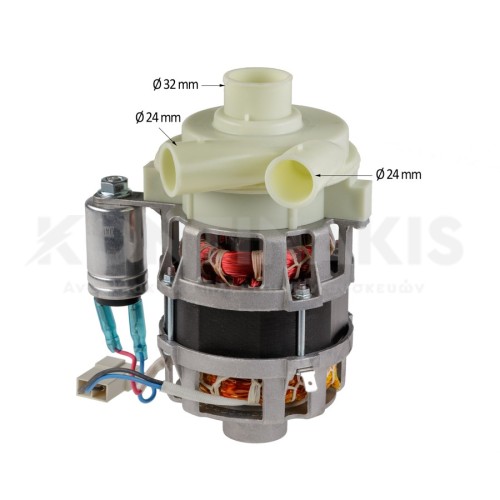 Μοτέρ Πλύσεως Πλυντηρίου Πιάτων Whirlpool/Candy/Brandt