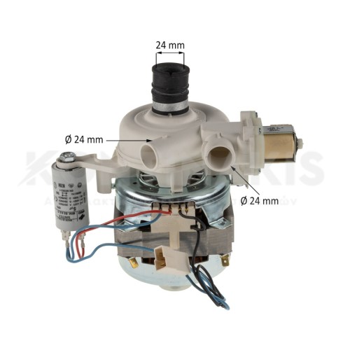 Αντλία Πλύσεως Πλυντηρίου Πιάτων