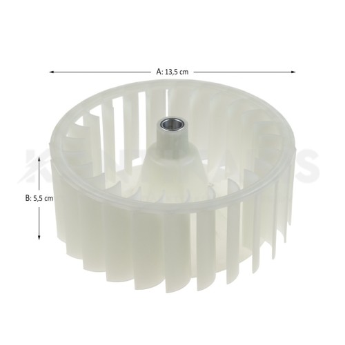 Φτερωτή Στεγνωτηρίου Midea Ø13,5 cm