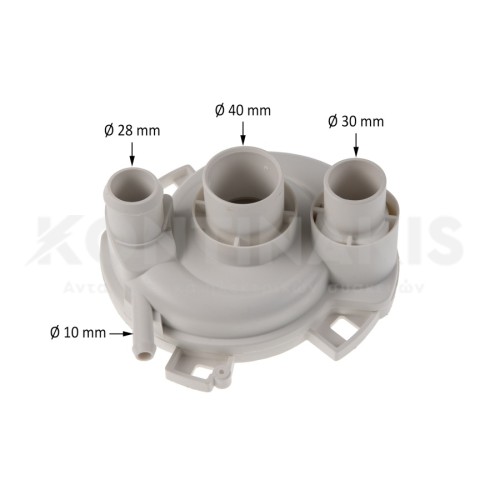 Κέλυφος (Σαλίγκαρος) Αντλίας Πλύσεως Ariston