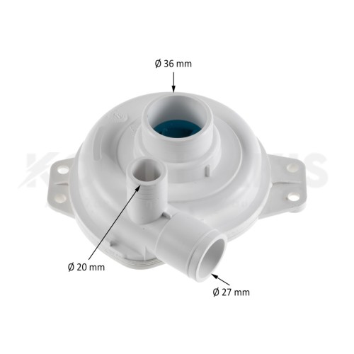 Κέλυφος (Σαλίγκαρος) Αντλίας Πλύσεως Smeg