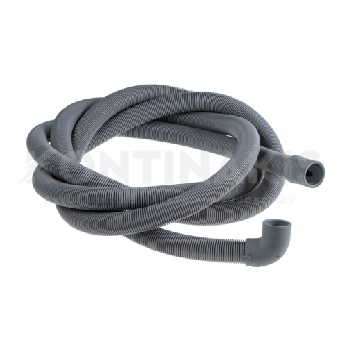 Λάστιχο Αποχέτευσης Πλυντηρίου 3m με Γωνία