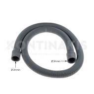 Λάστιχο Αποχέτευσης Επαγγελματικού Πλυντηρίου Φ34