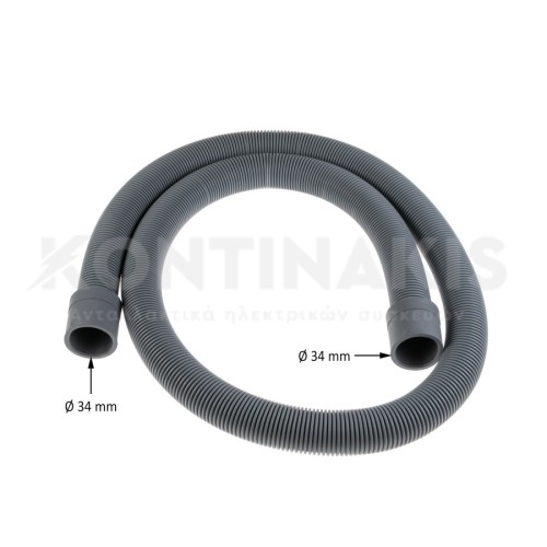 Λάστιχο Αποχέτευσης Επαγγελματικού Πλυντηρίου Φ34 Λάστιχο Αποχέτευσης Επαγγελματικού Πλυντηρίου Φ34