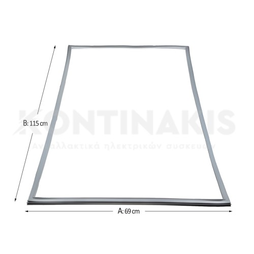 Λάστιχο Πόρτας Συντήρησης Ψυγείου Whirlpool 69 x 115