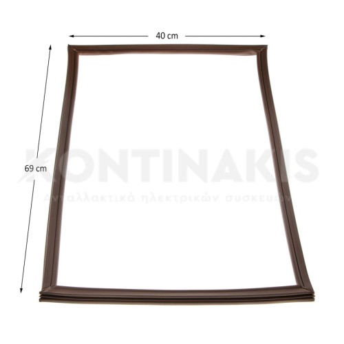 Λάστιχο Πόρτας Κατάψυξης Ψυγείου 69x40 Καφέ Λάστιχο Πόρτας Κατάψυξης Ψυγείου 69x40 Καφέ