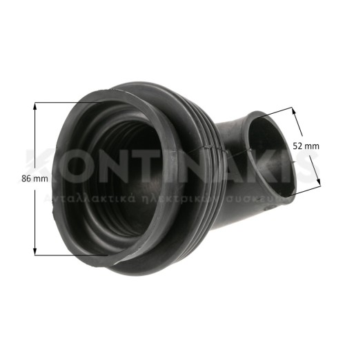 Λάστιχο κάδου-φίλτρου Πλυντηρίου Ρούχων