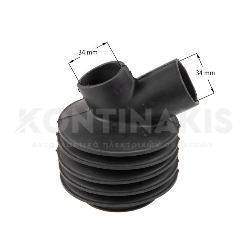 Λάστιχο Κάδου-Φίλτρου-Πιεσοστάτη Πλυντηρίου Ρούχων Συμβατό για Aeg