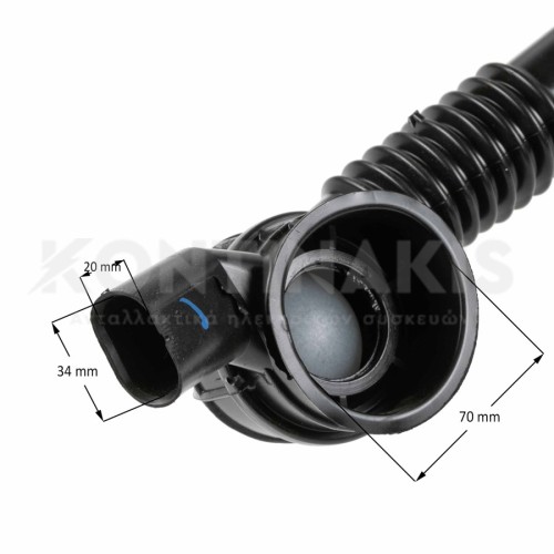 Λάστιχο Κάδου-Φίλτρου Πλυντηρίου Ρούχων Indesit