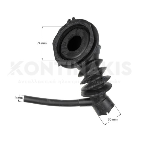 Λάστιχο Κάδου-Φίλτρου Πλυντηρίου Ρούχων συμβατό για Bosch/Siemens
