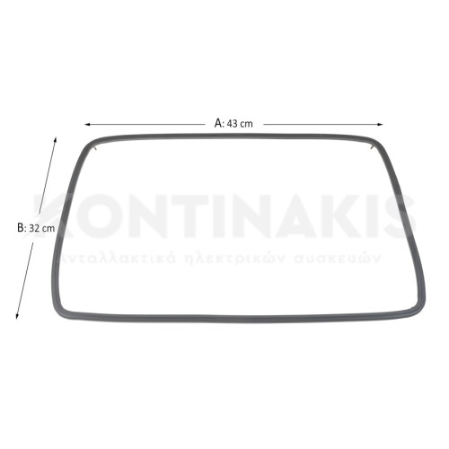 Φλάντζα Φούρνου 43 x 32 cm Miele Φλάντζα Φούρνου 43 x 32 cm Miele