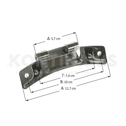 Μεντεσές Πόρτας Πλυντηρίου Ρούχων