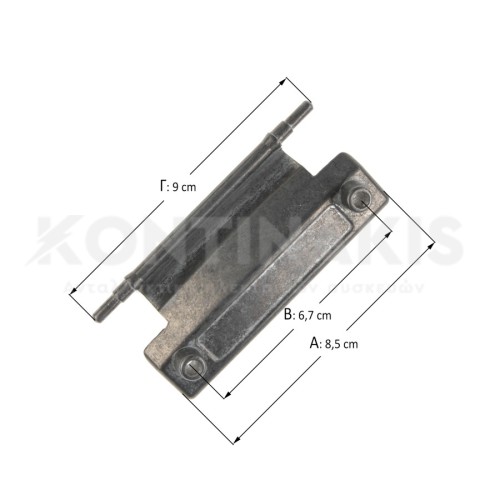 Μεντεσές Πόρτας Πλυντηρίου Ρούχων Hotpoint Wm61/W86