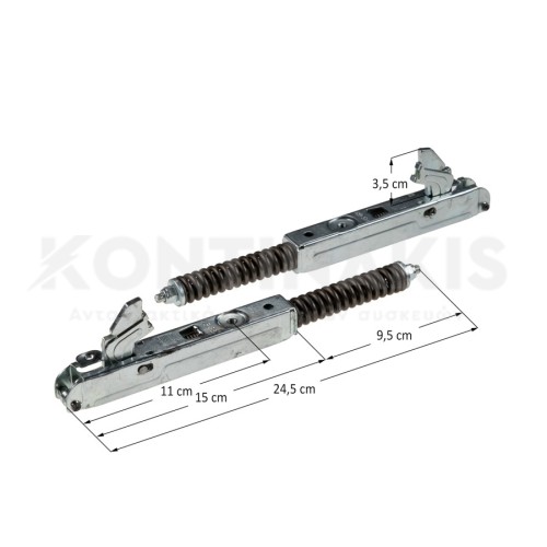 Μεντεσέδες (Ζεύγος) Κουζίνας Miele