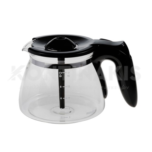 Κανάτα Καφετιέρας Philips Aroma Μαύρη Κανάτα Καφετιέρας Philips Aroma Μαύρη