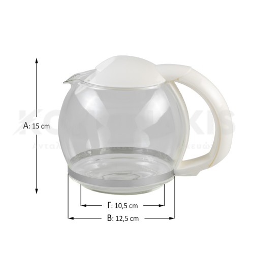 Κανάτα Καφετιέρας Moulinex Crystalys