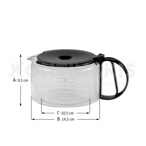 Κανάτα Καφετιέρας Braun KF22/26 (8 Φλιτζάνια)