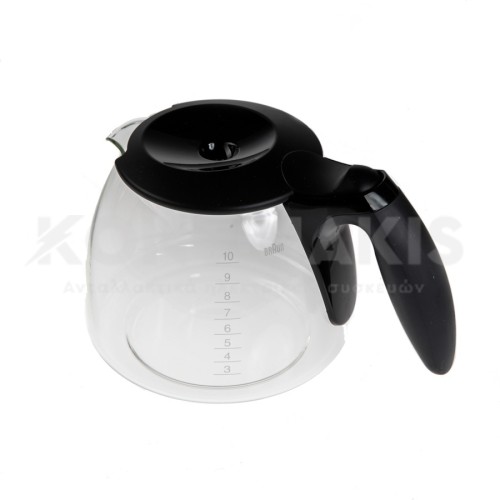 Κανάτα Καφετιέρας Braun KFK500 (Μαύρη)