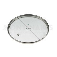 Καπάκι Κατσαρόλας Γυάλινο Φ20 cm