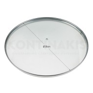 Καπάκι Κατσαρόλας Γυάλινο Φ28 cm