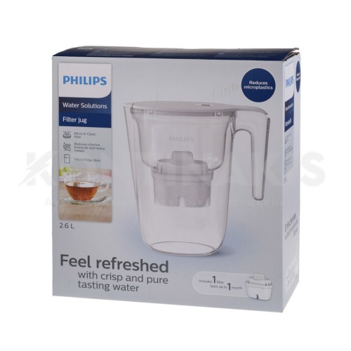 Κανάτα Φιλτραρίσματος Νερού Philips 2,6 lit Κανάτα Φιλτραρίσματος Νερού Philips 2,6 lit
