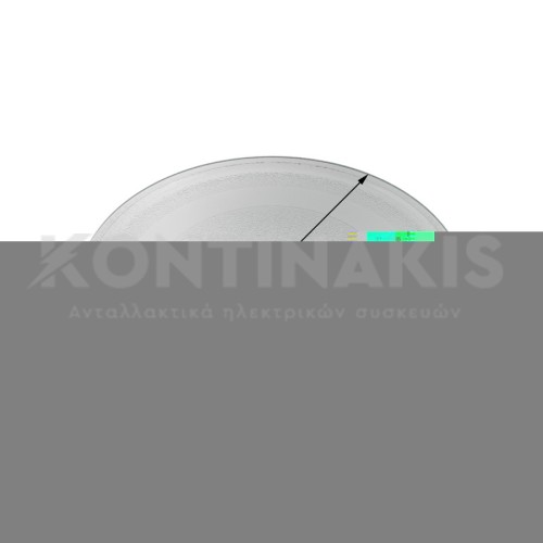 Πιάτο Φούρνου Μικροκυμάτων 288 mm με Τριγωνική Βάση