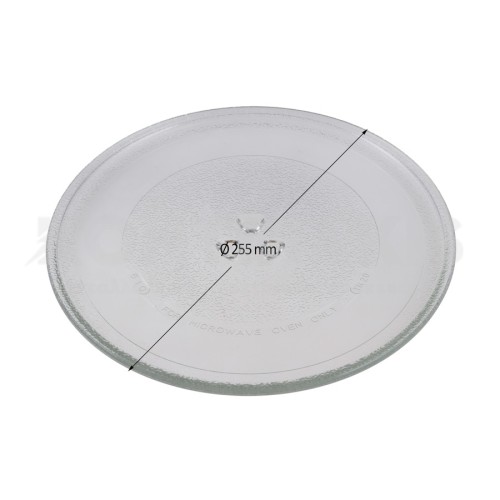 Πιάτο Φούρνου Μικροκυμάτων 255mm με Τριγωνική Βάση