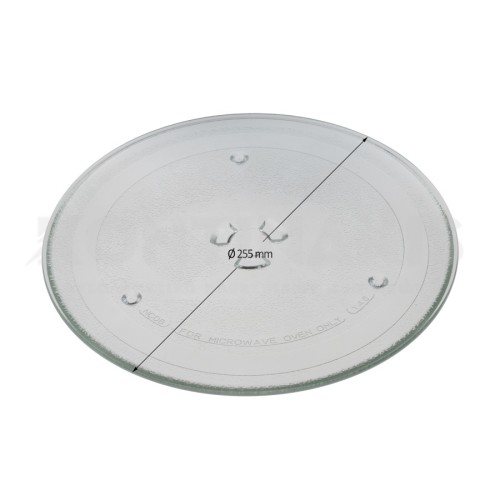 Πιάτο Φούρνου Μικροκυμάτων 255mm με Τριγωνική Βάση