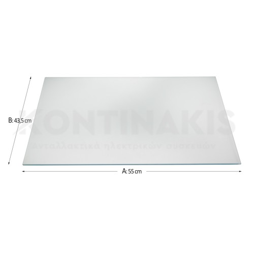 Κρύσταλλο Εσωτερικό Πόρτας Φούρνου AEG 43,5 x 55 cm Κρύσταλλο Εσωτερικό Πόρτας Φούρνου AEG 43,5 x 55 cm