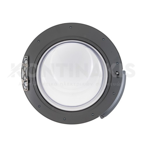 Πόρτα (Ασημί) Πλυντηρίου Ρούχων τύπου Bosch/Siemens (Κομπλέ)