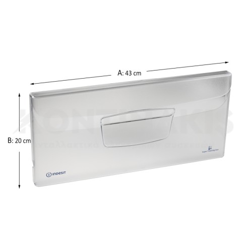 Μετώπη Συρταριού Ψυγείου Indesit Μετώπη Συρταριού Ψυγείου Indesit