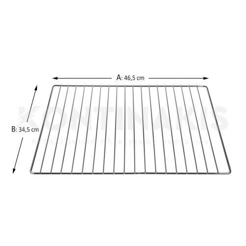 Σχάρα Φούρνου Κουζίνας 46,5 cm x 34,5 cm