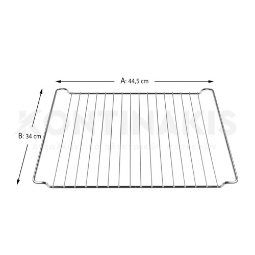 Σχάρα Φούρνου Κουζίνας Whirlpool 44,5 x 33,5 cm