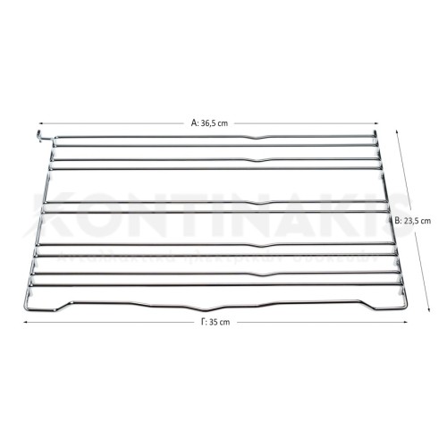Πλαϊνή Σχάρα (Δεξιά) Φούρνου Franke EM74MCO
