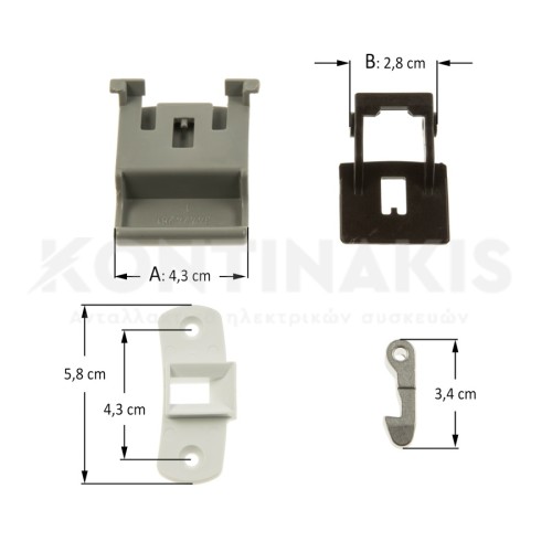 Κλείστρο Πλυντηρίου Ρούχων Zanussi Κλείστρο Πλυντηρίου Ρούχων Zanussi