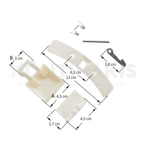 Κλείστρο Πλυντηρίου Ρούχων Zanussi RSX-N52TX