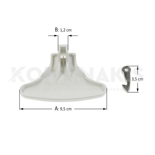 Κλείστρο Πλυντηρίου Ρούχων Ariston/Indesit