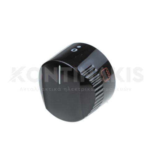 Κουμπί Επιλογής Φούρνου Pitsos Καφέ