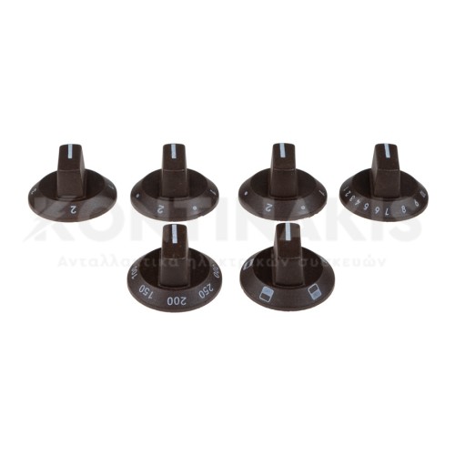 Κουμπιά Κουζίνας Σετ (6 τεμ.)