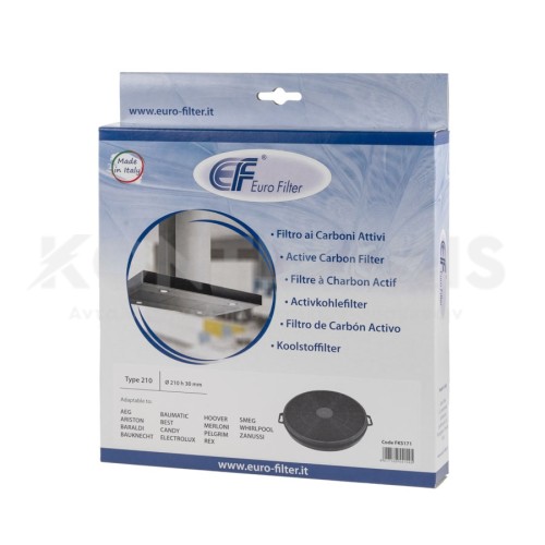 Φίλτρο Άνθρακα Απορροφητήρα Ø21cm