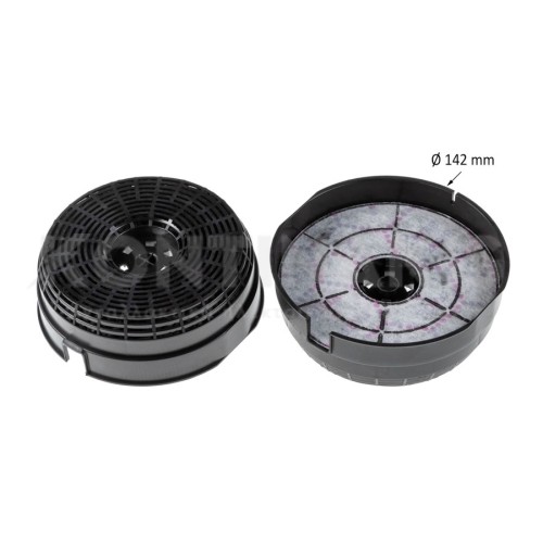 Φίλτρα Άνθρακα (Σετ) Απορροφητήρα Ø14,2cm (Wpro) Φίλτρα Άνθρακα (Σετ) Απορροφητήρα Ø14,2cm (Wpro)