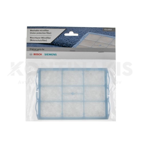 Φίλτρο Μοτέρ Σκούπας Bosch/Siemens Φίλτρο Μοτέρ Σκούπας Bosch/Siemens