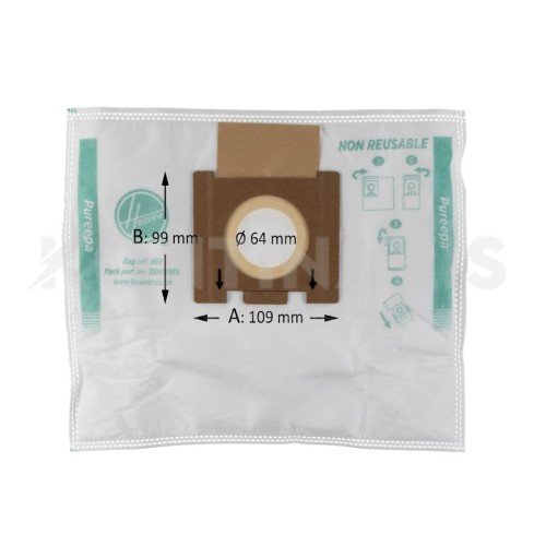 Σακούλες Ηλεκτρικής Σκούπας Hoover H81 Telios Extra