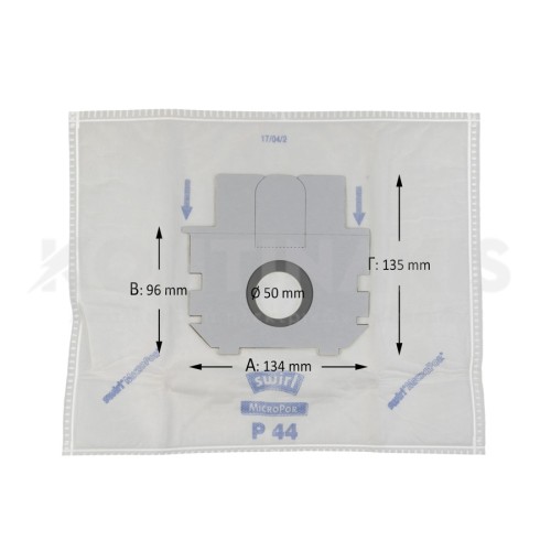 Σακούλες (Swirl) Ηλεκτρικής Σκούπας Electrolux Ingenio