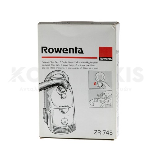 Σακούλες Ηλεκτρικής Σκούπας Rowenta Dymbo Σακούλες Ηλεκτρικής Σκούπας Rowenta Dymbo